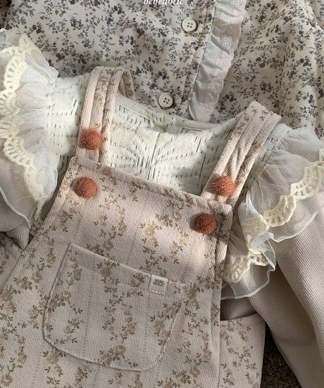 予約 bebeholic Lolly suspender suit