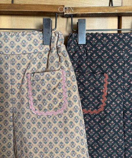 予約 OREN Mareyu Corduroy Padded Pants
