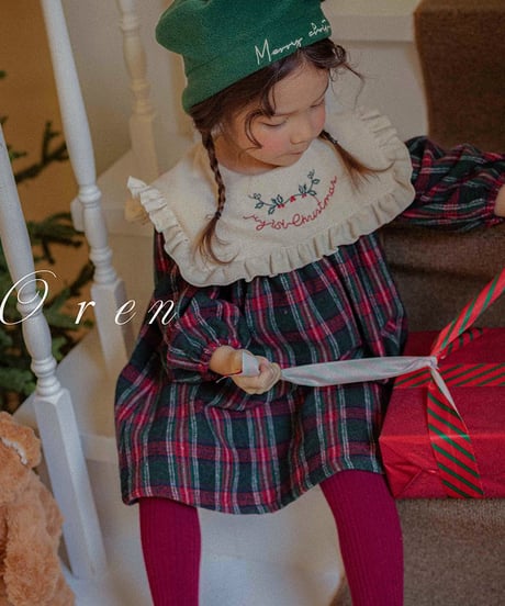 予約 OREN Eve Check Dress