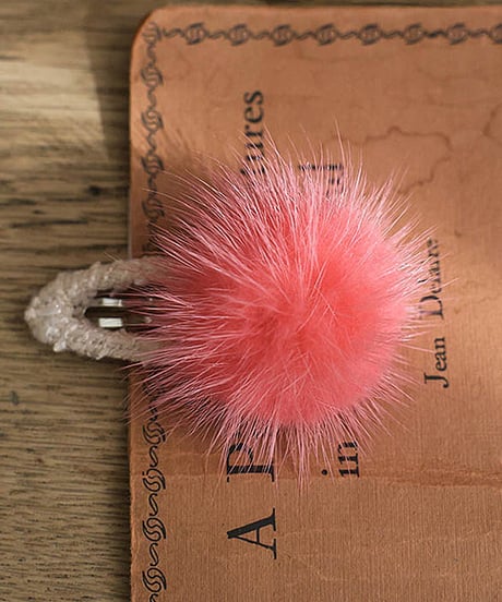 予約 FLO Choux cream hairpin