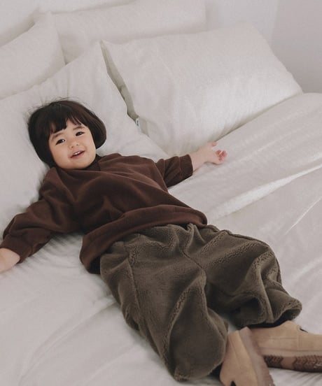 予約 ONU Boa fur pants