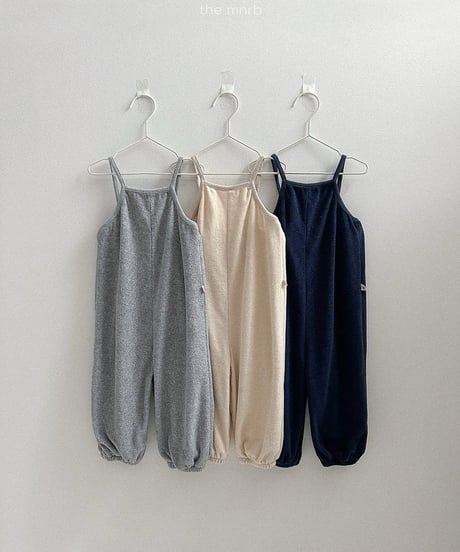 予約minirobe Terry overalls