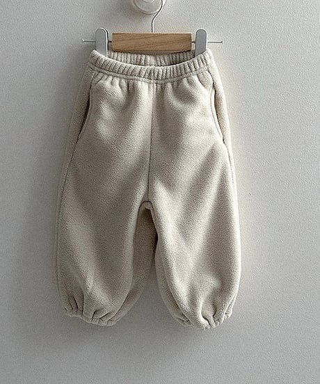 予約minirobe Teddy jogger pants