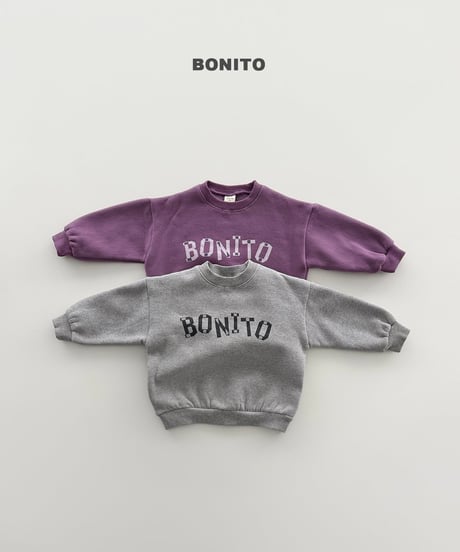 予約 bonito Rough Bonito man to man