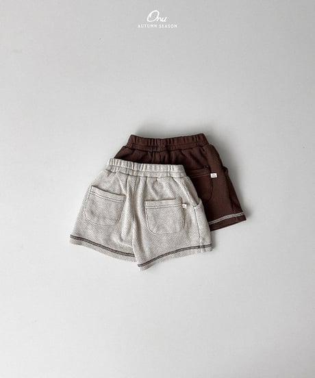 予約 ONU Cinnamon sand pants