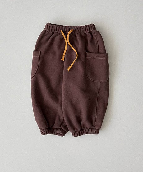 予約 ONU Pocket soft jogger pants