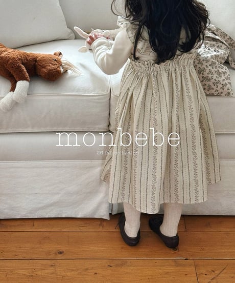 予約 monbebe Golden Frill One Piece