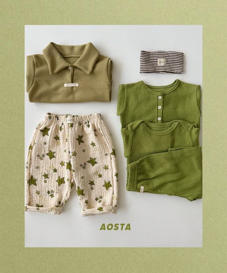 予約aosta Signature Pants
