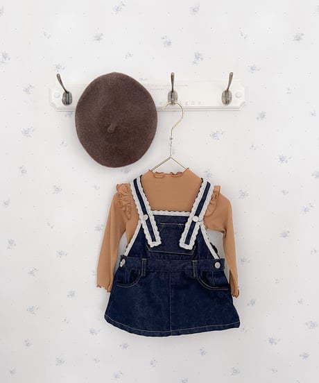 即納 banana.j Lace suspender one-piece