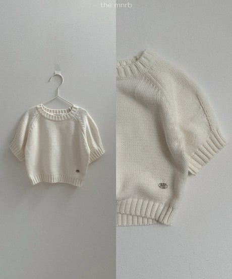 予約minirobe Emblem 7 knit