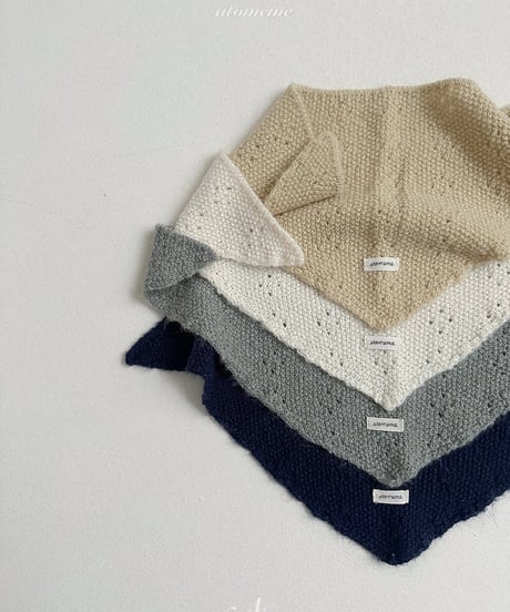 予約 atomeme Mellow knit scarf