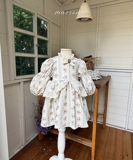 予約 marron Happy dress