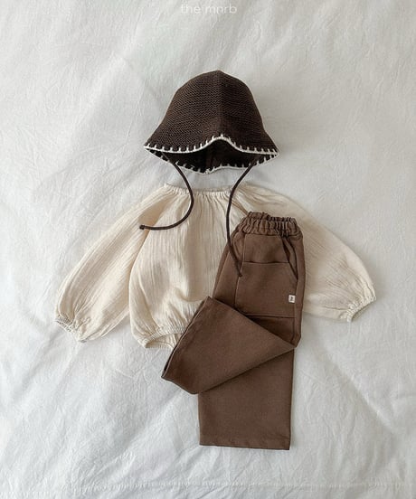 予約minirobe Mellow bucket hat