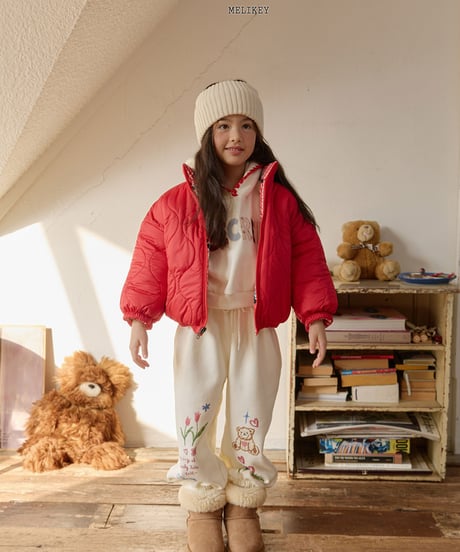 予約 melikey Picture play jogger pants