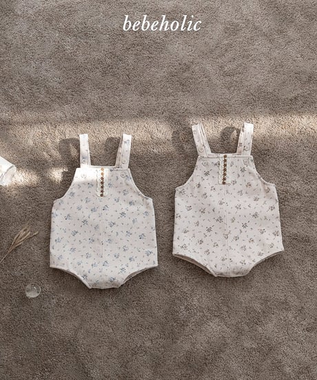 予約 bebeholic Tani Rabbit suspender suit