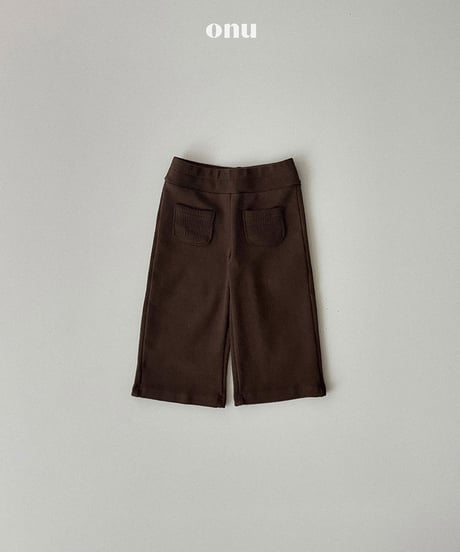 予約 ONU Mini pocket pants