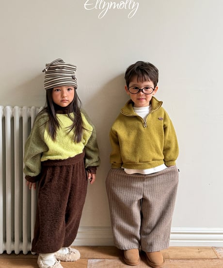 予約Elly Molly Beef fleece pants