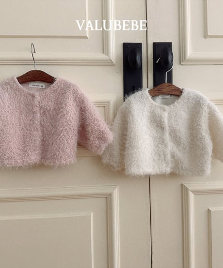 予約 valubebe Oad fur cardigan