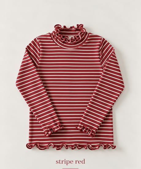 即納  Jelly Half-Neck T-shirt