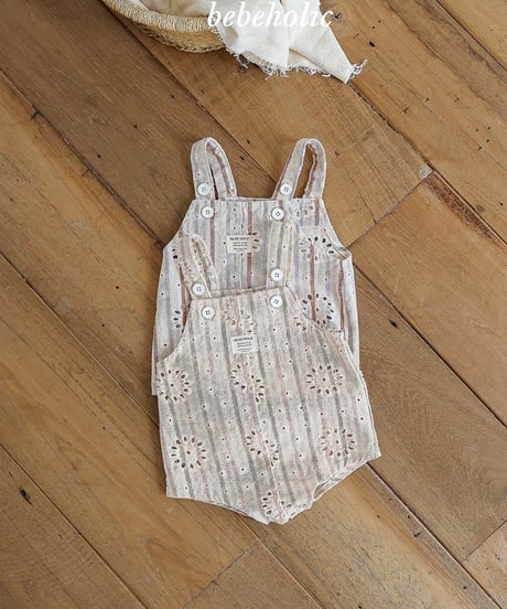 予約 bebeholic Deli suspender suit