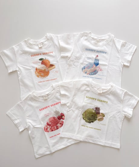 即納 ninibello Scoop Scoop Tee