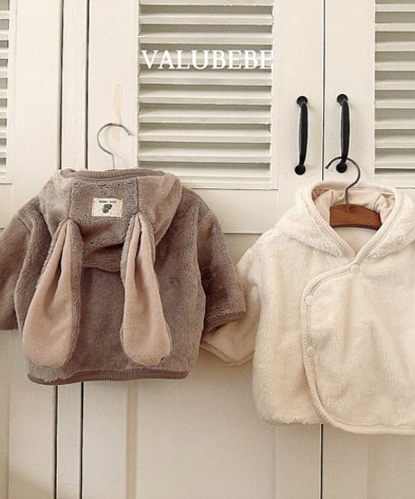 予約 valubebe Rabbit fleece jacket