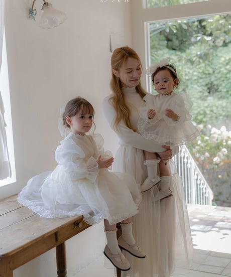 予約 OREN Sevrine Organza Dress(ママとお揃い)