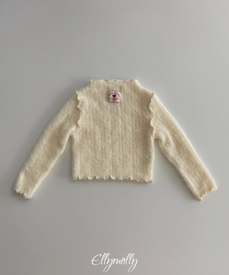 予約Elly Molly Meringue Nallnalli Knit Tee