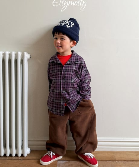 予約Elly Molly Beef fleece pants