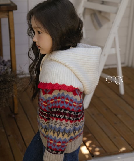 予約 OREN Color-Block Cape Balaclava