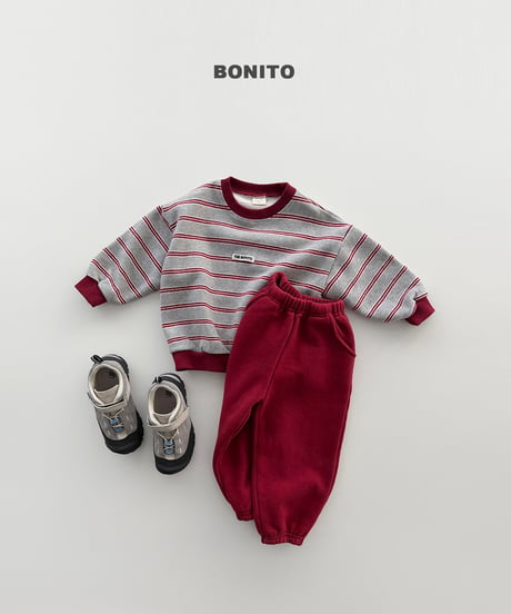 予約 bonito Monica Stripe man to man
