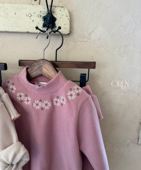予約 OREN Ambre Frill Two-Piece Set