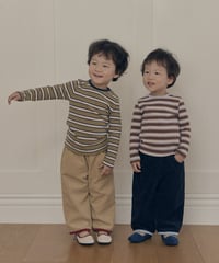 予約 The beige Corduroy Binding Pants