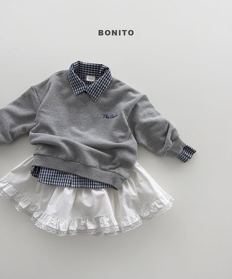 予約 bonito V-neck man to man
