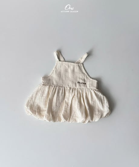予約 ONU Suspender balloon dress