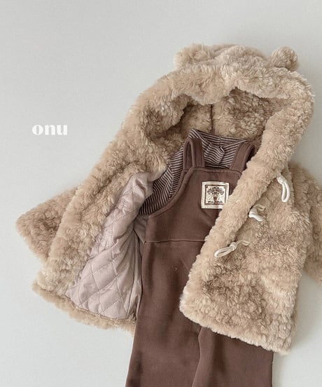 予約 ONU P Teddy coat