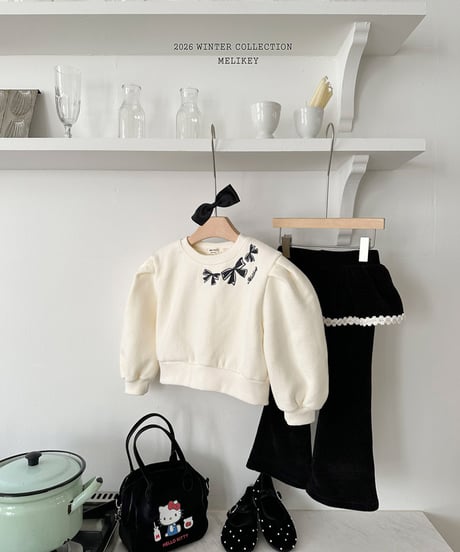 予約 melikey Frill belt boots cut