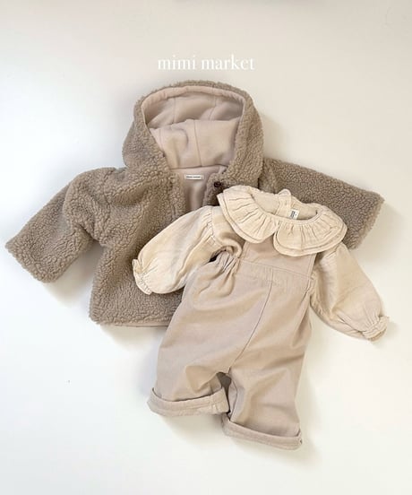予約 mimi market Dumbled Hood Coat