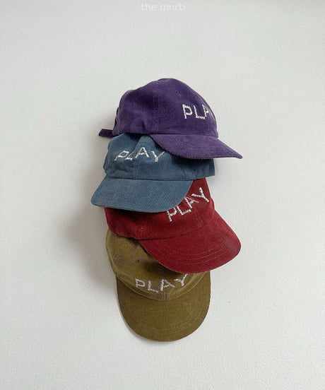 予約minirobe Play cap hat