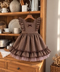 予約 marron Arohard dress