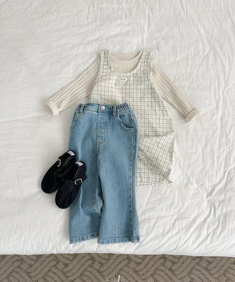 予約 atomeme Berry boots cut denim