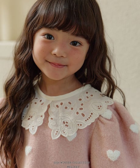予約 melikey lace collar