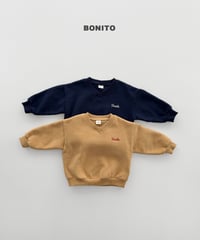 予約 bonito V-Neck man to man