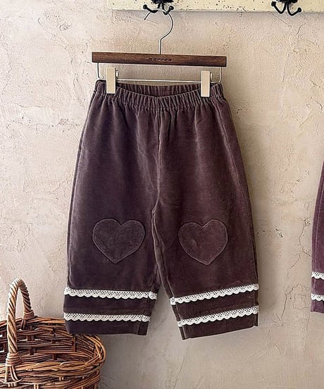 予約 marron Heart pants