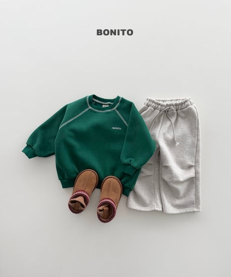 予約 bonito Knee Pintuck Straight-Leg Pants