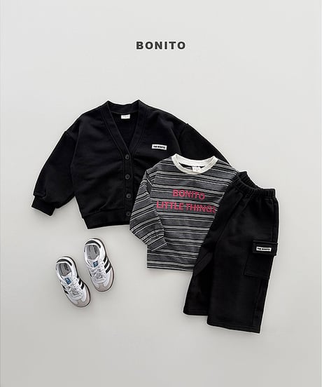 予約 bonito Cotton V cardigan