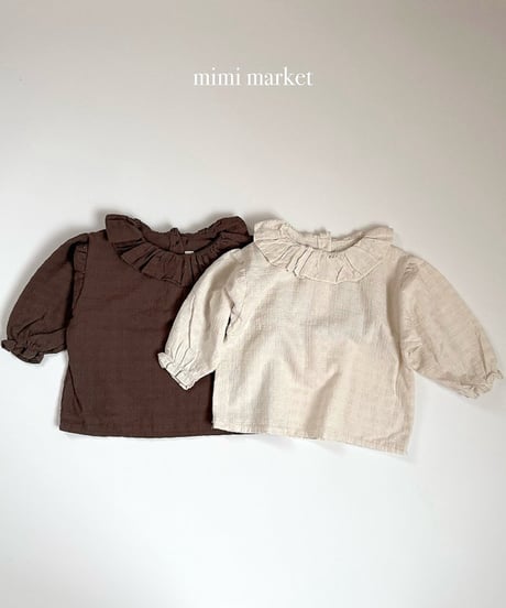 予約 mimi market Siacollar blouse