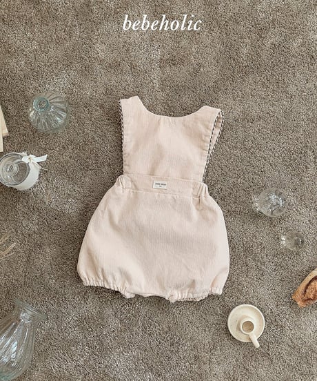 予約 bebeholic Pony suspender suit