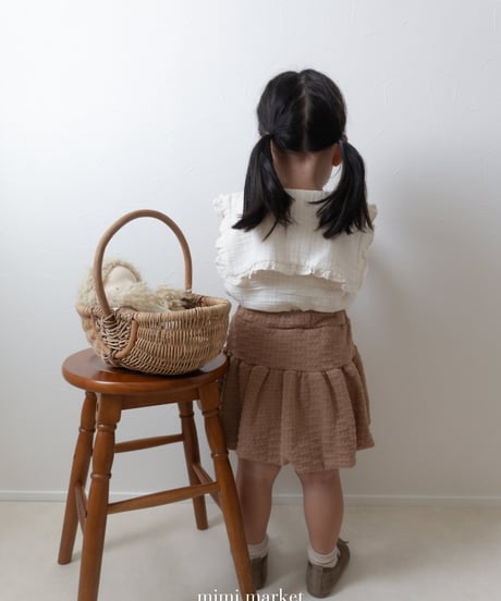 予約 mimi market knit balloon skirt