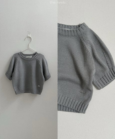 予約minirobe Emblem 7 knit